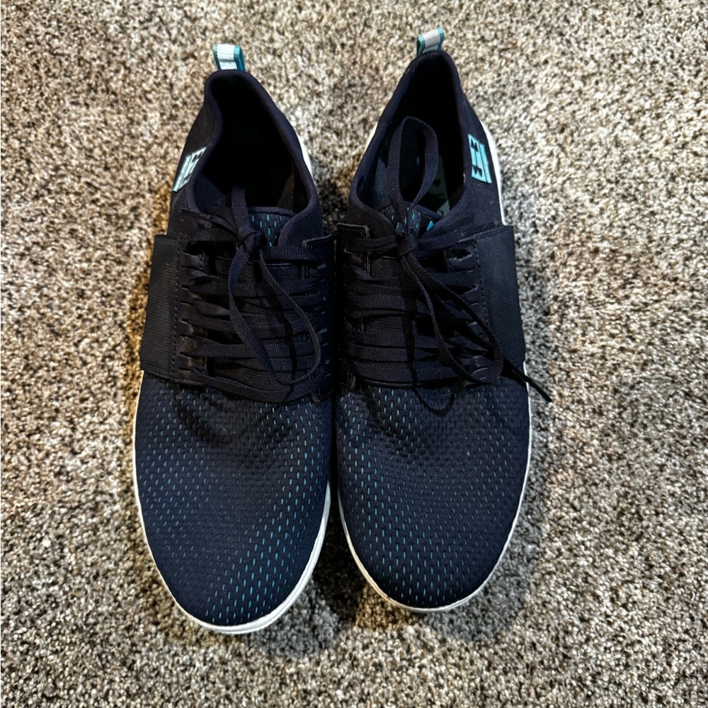 Under Armour Black and Blue Athletic Shoes